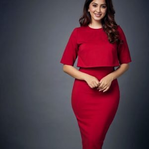 maroon-two-in-one-shift-dress-zigzaz-ceyclick
